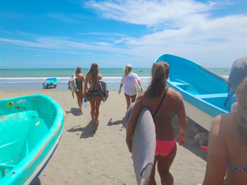 One woman's solo surf trip through Central America and Mexico.