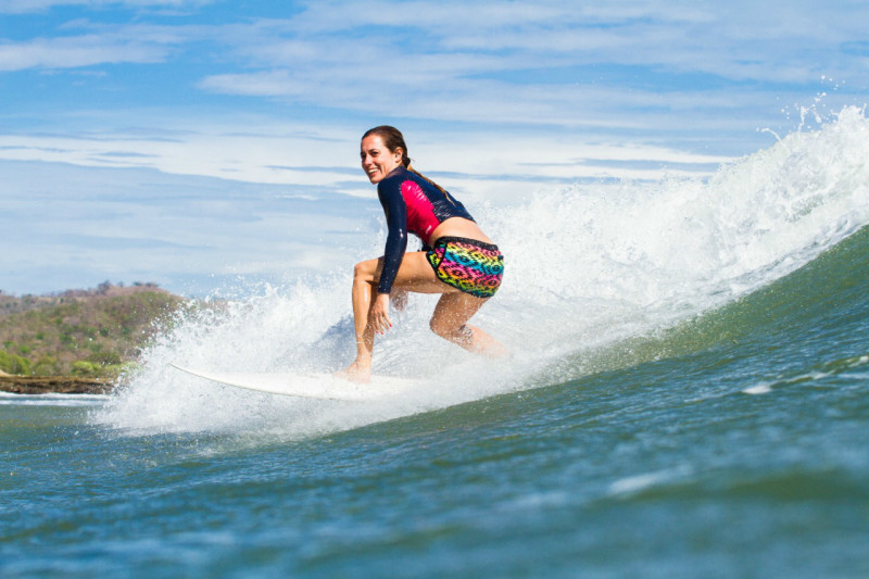One woman's solo surf trip through Central America and Mexico.