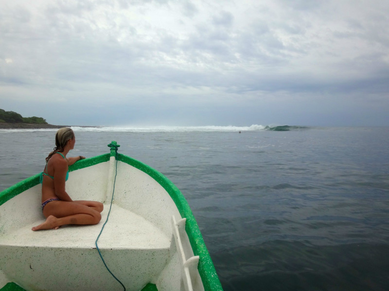 One woman's solo surf trip through Central America and Mexico.