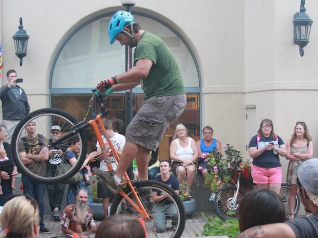 bike stunt